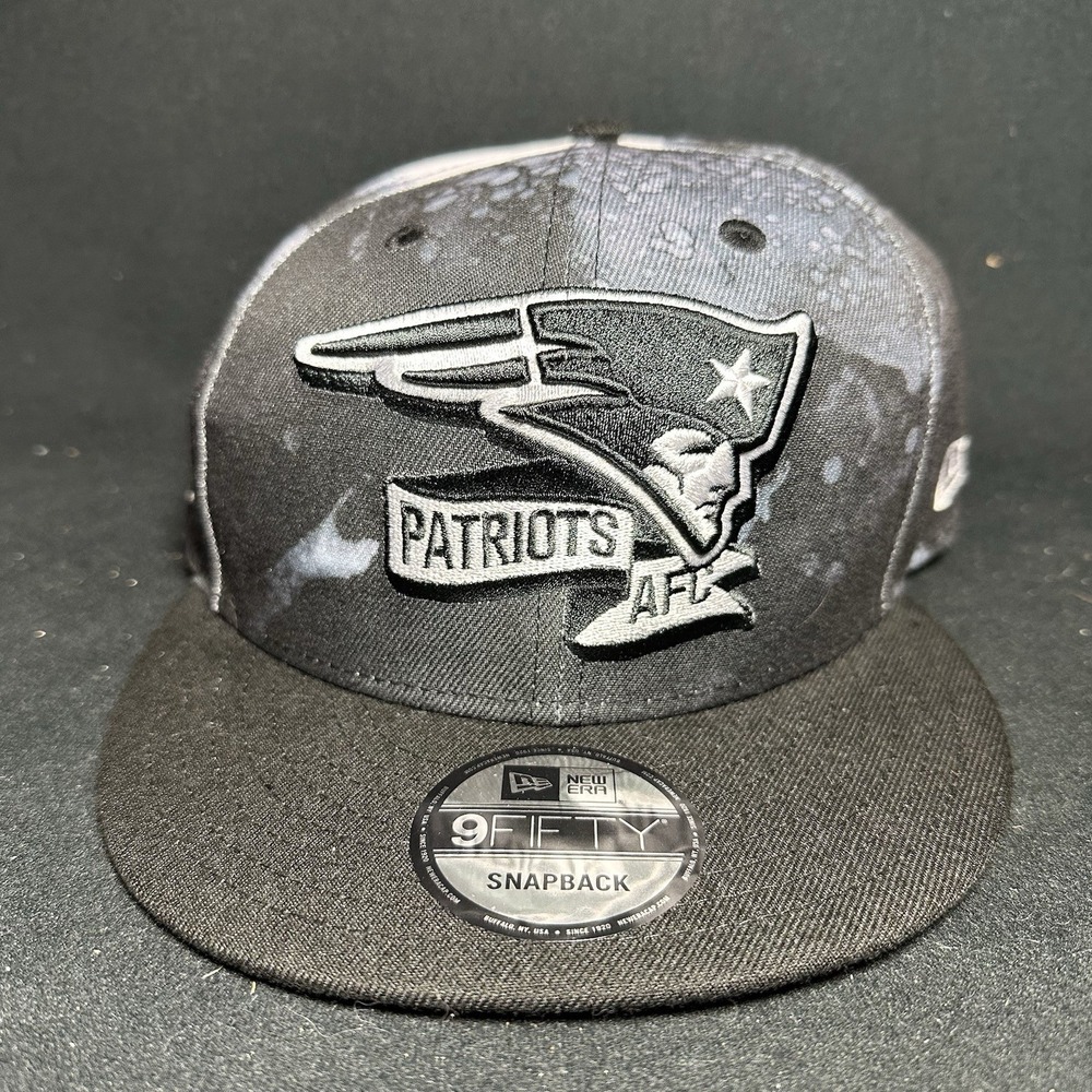 NWT New England Patriots Hat New Era 9Fifty Snapback Cap Black Tie Dye